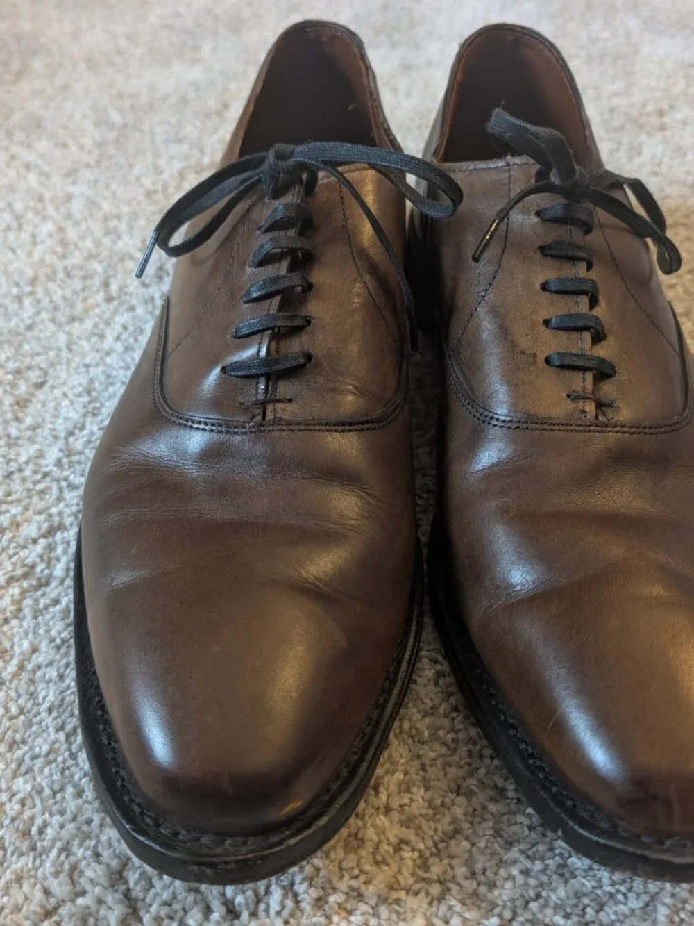 Allen Edmonds Bourbon Carlyle Shoes 12D